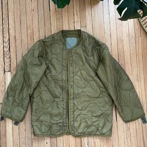 Vintage army jacket liner